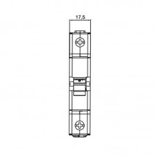 Автоматический выключатель 1Р 16А C, ABB basic M
