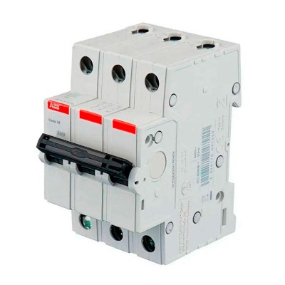 Автоматический выключатель 3Р 40А C, ABB basic M