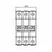Автоматический выключатель 3Р 40А C, ABB basic M