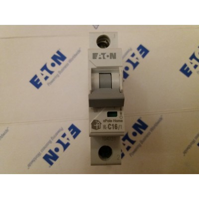 Автоматический выключатель 1 полюс, 16А, Eaton Moeller xPole Home HL-C16/1