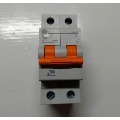 Автоматический выключатель DG 62 C50 6kA 2p General Electric