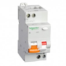 Дифференциальный автоматический выключатель АД63 Домовой 2П 25A 30МА Schneider Electric