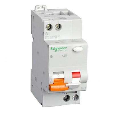 Дифференциальный автоматический выключатель АД63 Домовой 2П 40A 30МА Schneider Electric