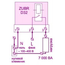 Реле напряжения ZUBR D32