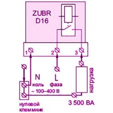 Реле напруги ZUBR D16