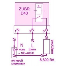 Реле напряжения ZUBR D40