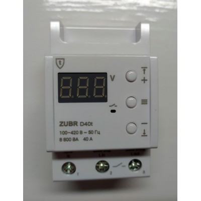 Реле напряжения ZUBR D40t