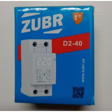 Реле напряжения ZUBR D2-40