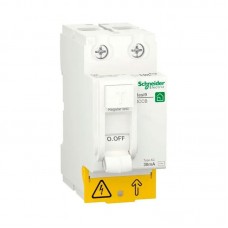 Устройство защитного отключения (УЗО) 2P 25A 30мA АС, Resi9 Schneider Electric (R9R51225)