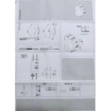 Пристрій захисного відключення (ПЗВ) DCG263/030 2P AC, 6kA General Electric