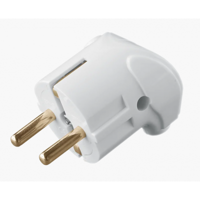 Вилка штепсельная с заземляющим контактом ВШ16-014 ТМ"СВ-У" серия "Коннект" ТМ "СВ-У"