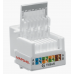 Компьютерное модульное гнездо белое RJ45, CAT.5E ТМ "MARSHEL" подходит к розеткам VI-KO